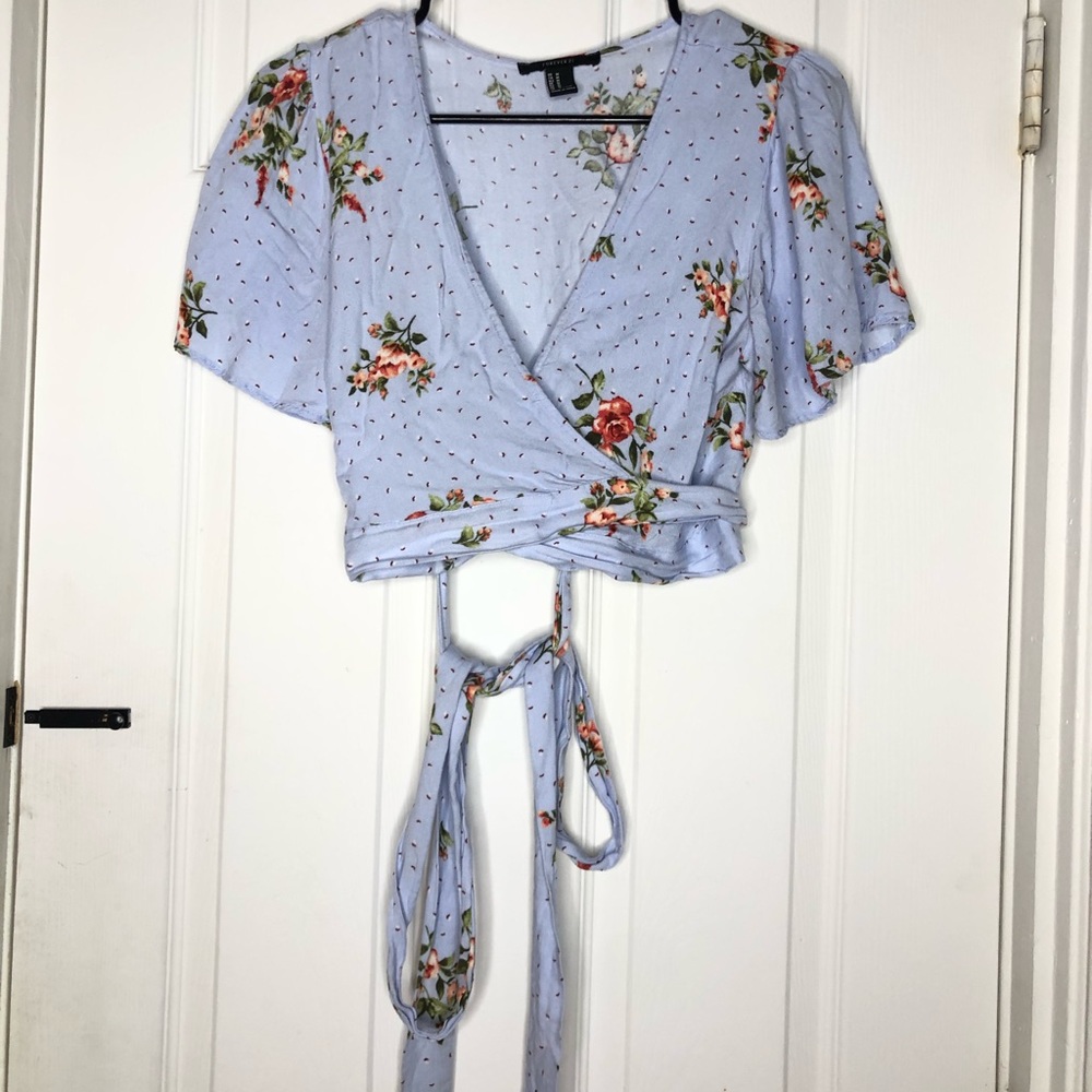 Floral Crop Shirt